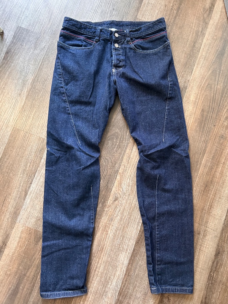 Nasty Pig One Piece Original Excellent Dark Denim Slim Twisted Leg Jeans 34 33 — image 3 of 8
